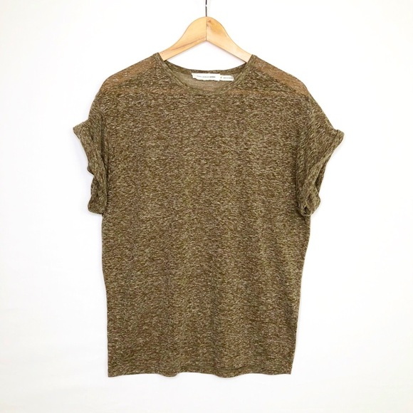 Isabel Morant Etoile brown/tan Heathered T-shirt - Picture 1 of 12